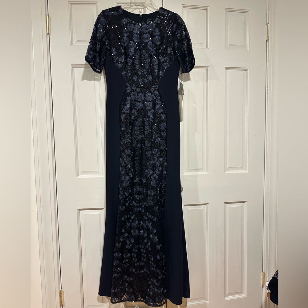 Adrianna Papell Beaded Gown NWT